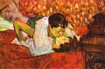 Baiser - Toulouse Lautrec