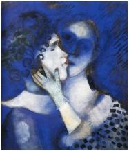 Chagall 1914 - Les Amants bleus