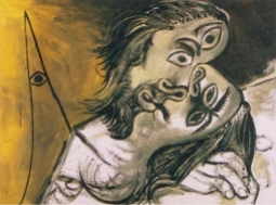 Picasso - Le-baiser I Mougins1969