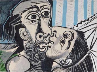 Picasso - Le baiser II 1969