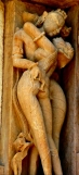 Sculpture tantrique - Temple Chitragupta à Khajurâto - Inde (XIe siècle)