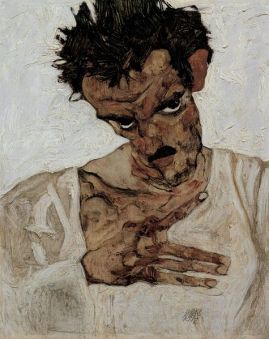 Egon Schiele - Autoportrait