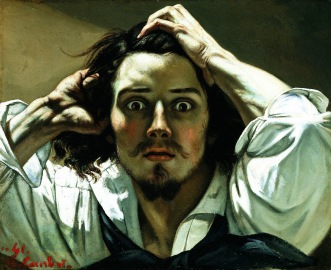 Gustave Courbet - Le désespéré - Autoportrait vers 25 ans