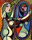 Picasso - Femme au miroir2