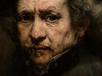 Rembrandt - Autoportrait 1660