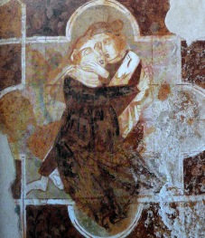 Peintre de Vérone - Deux amants - 1330-33 - Avio - castello Sabbionara