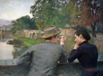 Emile Friant - Les amoureux - Musée des beaux-arts Nancy