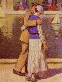 Henri Jean Guillaume Martin - Un couple d'amoureux, 1933