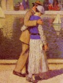 Henri Jean Guillaume Martin - Un couple d'amoureux, 1933