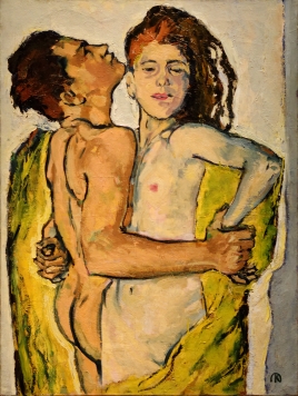Koloman Moser - Amoureux 1913