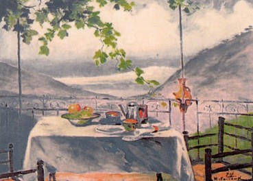 Mustapha Farroukh - Petit déjeuner libanais - 1946