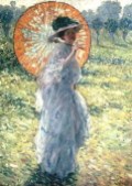 Frederick Frieseke (1874-1939) Woman with a Parasol, c. 1906