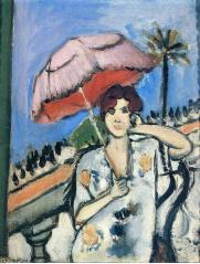 Henri-Matisse - femme à l'ombrelle