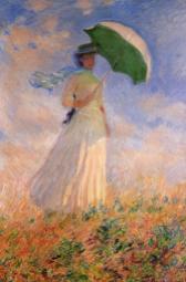 Monet - femme à l'ombrelle (Orsay)