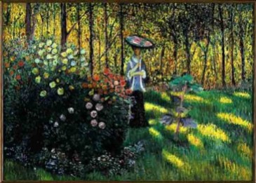 Monet - Femme à l'ombrelle