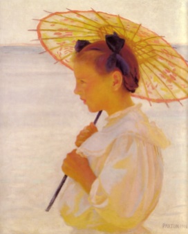 William Paxton - The chinese parasol 1908