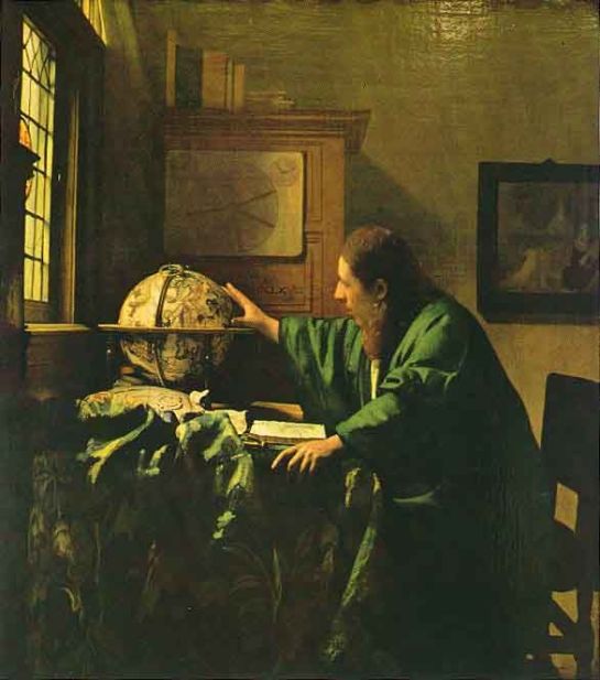 Vermeer - L'astronome