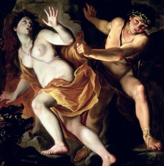 Giovanni Antonio Burrini - Orphée et Eurydice 1697