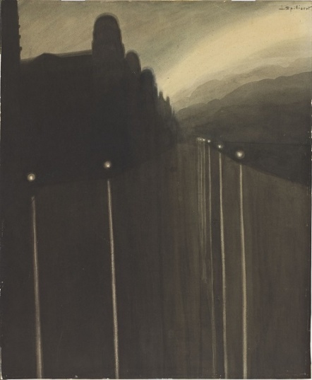 Léon Spilliaert (1881-1946) - Digue de nuit - 1908